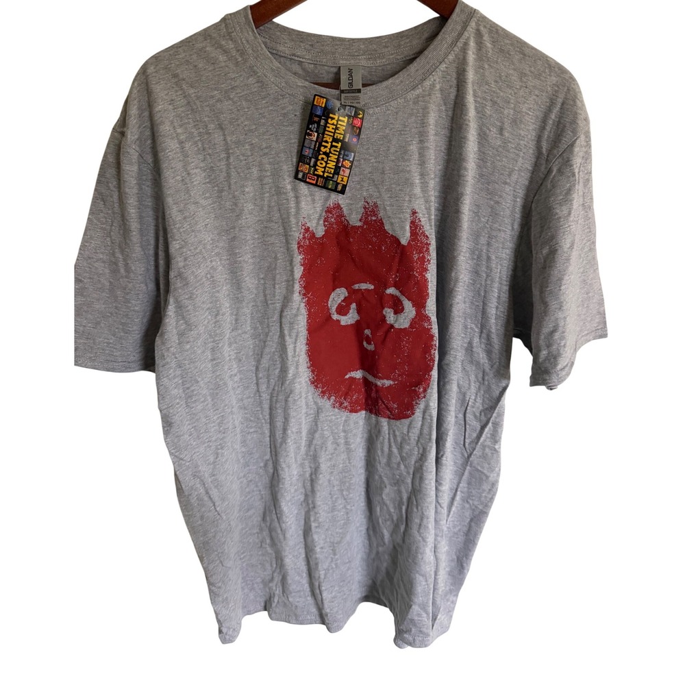 Cast Away Wilson Volleyball Graphic Tee Mens XL Heather Gray Gildan Softstyle